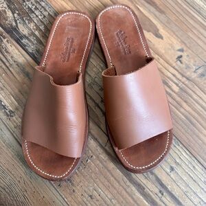 Adelisa & Co Leather Slides